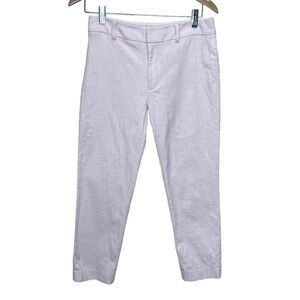 CLUB Monaco Pink Tweed Cropped Ankle Pants Size 4